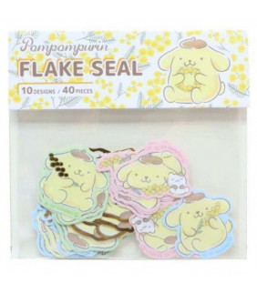 Pompompurin Flake Seal Sticker