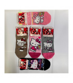 Hello Kitty Adult Sock Happy