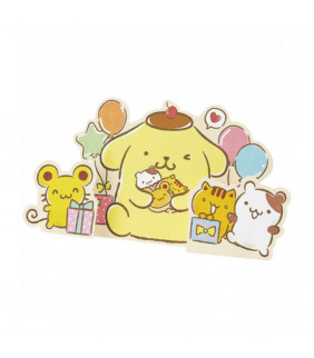 Pompompurin Greeting Card : Mu132-3