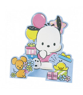 Pochacco Greeting Card : Mu135-3