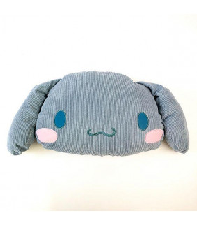 Cinnamoroll Corduroy Face Cushion Gray