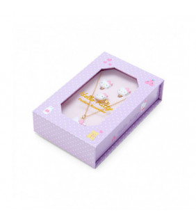 Hello Kitty 3Pcs Jewelry Set (Necklace, Earrings, Ring) : D-Cut