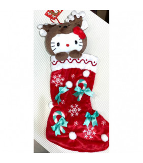 Hello Kitty Christmas Stocking Reindeer