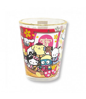 Assorted Characters Shot Glass Seven Lucky Gods
