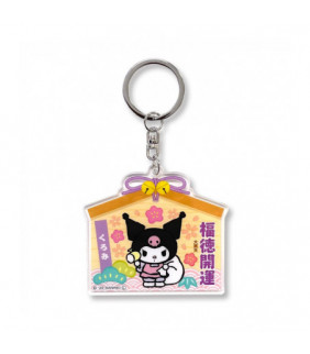 Kuromi Acrylic Key Holder Seven Lucky Gods