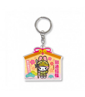 My Melody Acrylic Key Holder Seven Lucky Gods