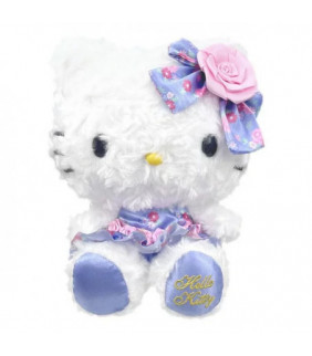 Hello Kitty 8 Inches Plush Flower Art