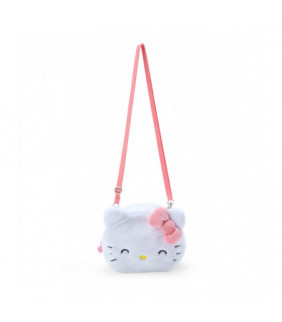 Hello Kitty 2-Way D-Cut Shoulder Pouch: Nikoniko Smile