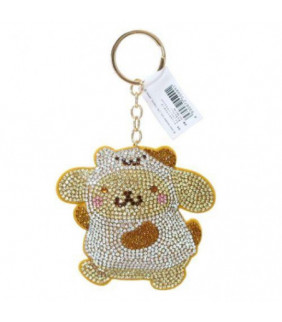 Pompompurin Potetan Rhinestone Mascot Keychain