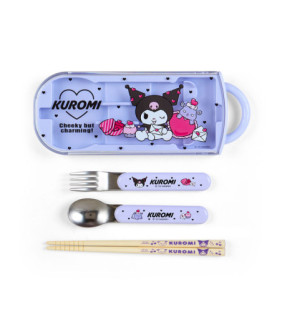 Kuromi Lunch Trio With Case :