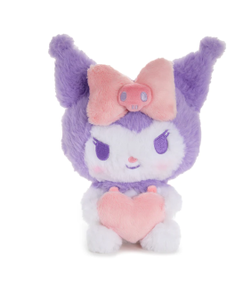 Kuromi 8 Inches Heart Plush