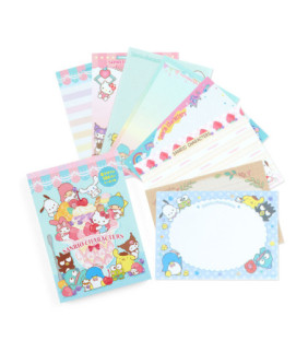 Assorted Characters A6 Memo Pad: 8-Design