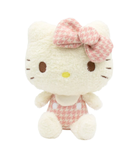 Hello Kitty 7 inches Plush Sweet Houndstooth