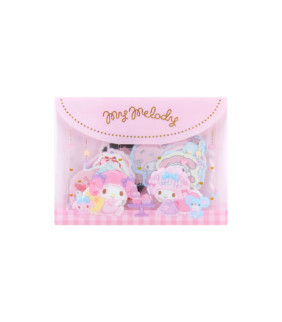 My Melody Flake Stickers And Case Set :