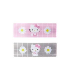 Hello Kitty Hair Clip 2Pcs Set : Square
