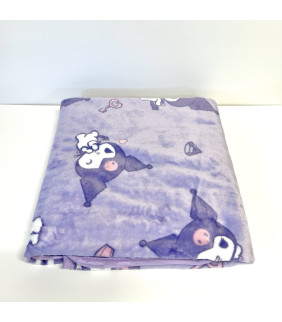 Kuromi Plush Flannel Blanket 100X140