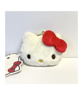 Hello Kitty Plush Face Coin Purse 70S