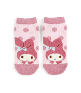 My Melody Fluffy Boa Socks: Adult Dot