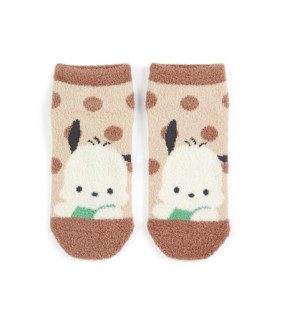 Pochacco Fluffy Boa Socks: Adult Dot