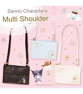 Assorted Characters Pu-Leather Mini Shoulder Bag:
