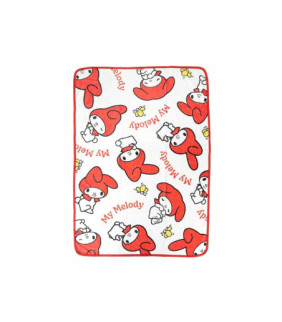 My Melody Large Pattern Blanket