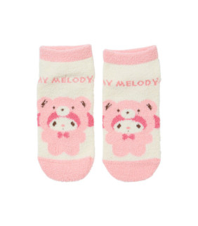 My Melody Boa Socks: Adult Bear
