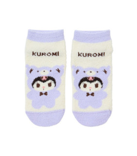 Kuromi Boa Socks: Adult Bear
