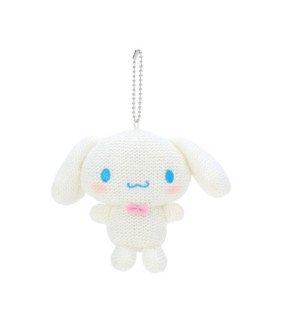 Cinnamoroll Amigurumi-Style Knitted Plush Mascot Holder