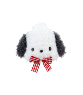 Pochacco Face-Shaped Fluffy Hair Clip