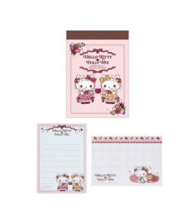 Hello Kitty Hello Kitty & Dollymix Memo Pad