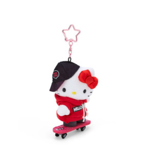 Hello Kitty Mascot Keychain : Skateboard