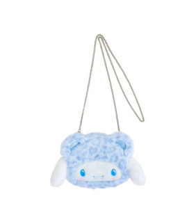 Cinnamoroll Face Shape Plush 2Way Pochette Bag : Gal Bear