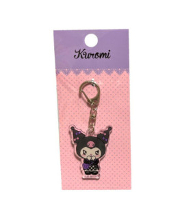 Kuromi Sanrio Charactors Acrylic Key Ring