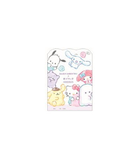 Assorted Characters Sanrio × Obakenu Notebook