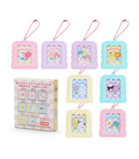 Assorted Characters Mini Photo Frame - Pastel Checker Blind Box