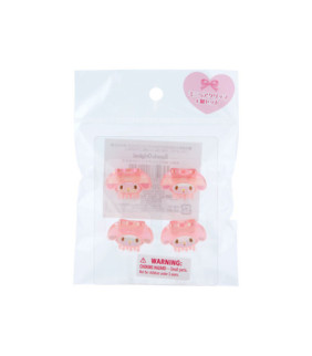 My Melody Mini Hair Claw Clip Set Of 4 : Aurora