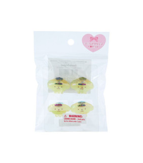 Pompompurin Mini Hair Claw Clip Set Of 4 : Aurora
