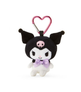 Kuromi Keychain With Mascot Plush: Mini