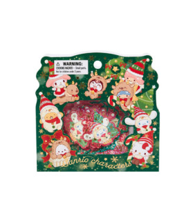 Assorted Characters Stickers: Christmas