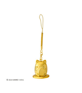Gudetama Mascot Charm: Golden Netsuke