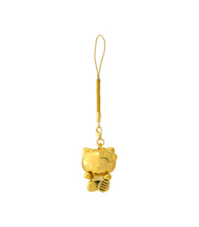 Hello Kitty Mascot Charm: Golden Netsuke