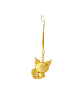 Kuromi Mascot Charm: Golden Netsuke
