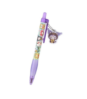 Maneki Neko Ballpoint Pen with Acrylic Keyring KU