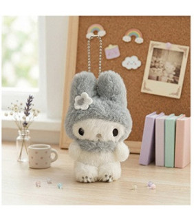 My Melody Monotone Key Chain