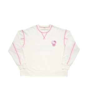 Hello Kitty Sanrio Crewneck Sweatshirt: Colorful