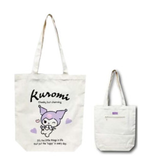 Kuromi Canvas Tote Bag