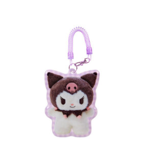Kuromi Character-Shaped Pass Card Case : Pitatto Friends Photo