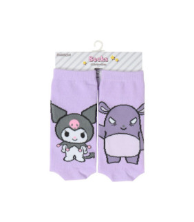 Kuromi Adult Socks: Heels