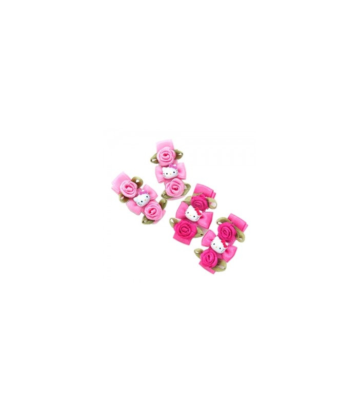 Hello Kitty Mini Rose Hair Clip KHSHP-169