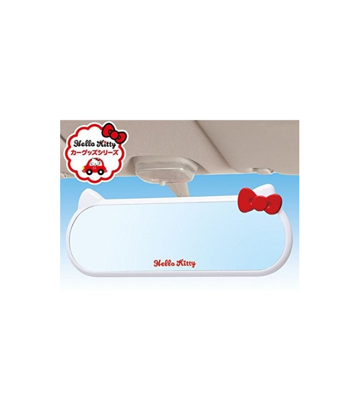 Hello Kitty Rear-View Mirror: Berry